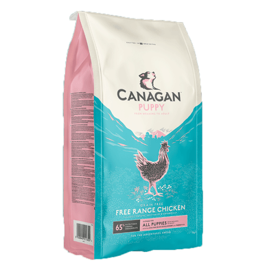 CANAGAN FREE RANGE CHICKEN 2kg　×3袋 Canagan Puppy Free Range Chicken Dry Dog Food