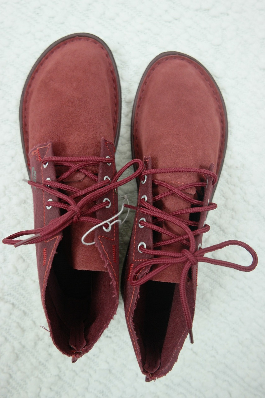 NIKE maroon burgundy red solarsoft chukka jp moccasin sneakers size 11 BNIB
