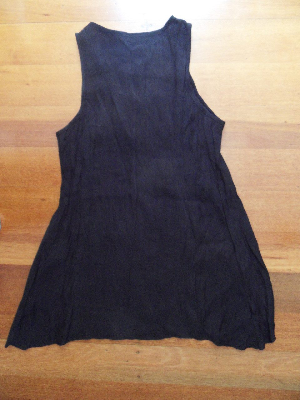 THE ARK black pintuck tunic dress size S MADE IN AUSTRALIA BNWT