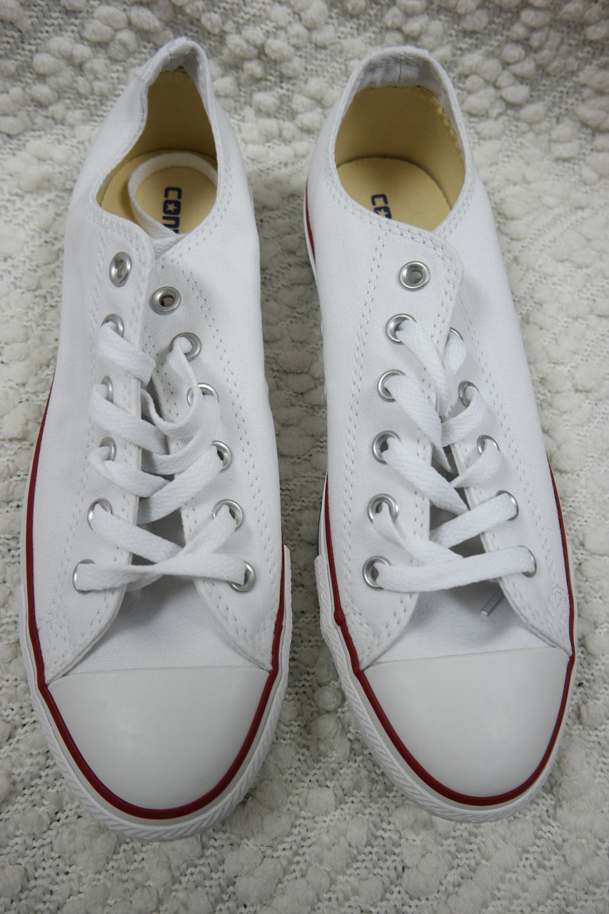 mens white canvas converse