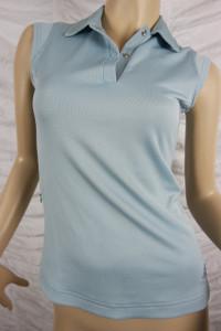 ADIDAS green Versa sports cycling short cap sleeved polo top size XS NWOT front view