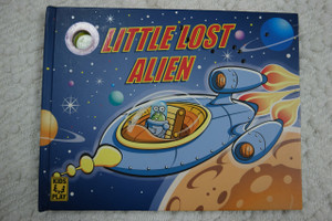 LITTLE LOST ALIEN by Andrew Morrison hardcover book 2007 VGC front view