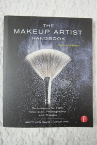 THE MAKE UP ARTIST HANDBOOK by Davis & Hall paperback text book 2012 VGUC front view