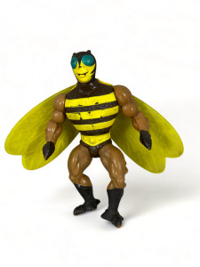 Vintage MOTU He-Man: Masters Of The Universe Buzz-Off 6" action figure 1983 front view