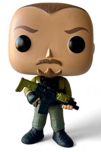 SUICIDE SQUAD Rick Flag #99 FUNKO Pop! Heroes figure loose 2016 NEW front view