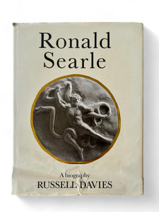 Vintage RONALD SEARLE A BIOGRAPHY by Russell Davies book 1990 GVC front view Vintage RONALD SEARLE A BIOGRAPHY by Russell Davies book 1990 GVC front view