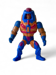 Vintage MOTU HE-MAN: MASTERS OF THE UNIVERSE Man-E-Faces action figure 1982 TAIWAN main view Vintage MOTU HE-MAN: MASTERS OF THE UNIVERSE Man-E-Faces action figure 1982 TAIWAN main view