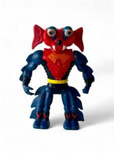 Vintage MOTU HE-MAN: MASTERS OF THE UNIVERSE Mantenna action figure 1984 HONG KONG main view Vintage MOTU HE-MAN: MASTERS OF THE UNIVERSE Mantenna action figure 1984 HONG KONG main view