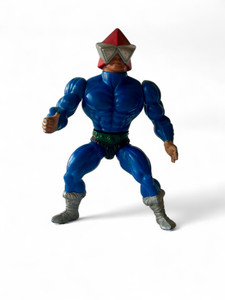MOTU HE-MAN: MASTERS OF THE UNIVERSE Mekaneck action figure 1983 MALAYSIA main view MOTU HE-MAN: MASTERS OF THE UNIVERSE Mekaneck action figure 1983 MALAYSIA main view