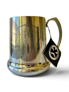 Vintage KIRRA PEWTER tankard mug Bicentenary First Fleet 1788-1988 AUSTRALIA main view