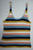 ELEMENT multi striped Villa knit sleeveless singlet top size 12 BNWT front view