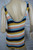ELEMENT multi striped Villa knit sleeveless singlet top size 12 BNWT back view