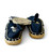 YOUNG HEARTS COLLETTE DINNIGAN navy canvas espadrilles shoes girls size 8 BNWT back view