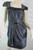 CUE black shiny cap sleeve vintage retro look party cocktail dress size 6 BNWT front view