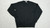 REVERSE black 100% merino wool v-neck jumper Woolmark knit wear size M BNWT front view