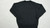 REVERSE black 100% merino wool v-neck jumper Woolmark knit wear size M BNWT back view