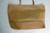 MILANA tan brown orange 100% leather large shopper tote handbag VGC back view