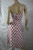 STOP STARING! white red polka dot print retro vintage 1950's halter neck dress size XL BNWT back view