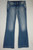 BA&SH mid blue Brooklyn flared flares stonewash jeans size 29 EUC front view