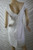 MAIOCCHI white lace broderie anglaise short sleeve shift dress size 10 EUC back view