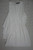 ZARA BASIC white sleeveless layered asymmetrical dress size M BWNT close up view