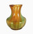 Vintage ALFRED CORNWELL BRUNSWICK green brown pottery vase AUSTRALIA 1930's EVC front view Vintage ALFRED CORNWELL BRUNSWICK green brown pottery vase AUSTRALIA 1930's EVC front view