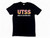 T-shirt UTSS UNDER THE SOUTHERN STARS black Australian 2023 tour size M NWOT front view