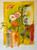 Vintage CHINESE POPPY PAPER LANTERN still life painting signed framed 1990's EVC front view Vintage CHINESE POPPY PAPER LANTERN still life painting signed framed 1990's EVC front view