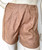 SHEIKE brown camel Milan croc embossed jacquard high waisted shorts size 8 BNWT front view