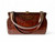 Vintage GOLDSEAL LEATHERGOODS brown crocodile skin bag purse 1940's AUSTRALIA front view