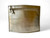 BHAVE PROFESSIONAL HAIRCARE gold cosmetic toiletries travel bag metallic NWOT back view