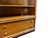 Vintage BURGESS teak open bookcase drawers mid-century modern 1970's AUSTRALIA close up bottom view