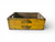 Vintage SCHWEPPES yellow timber crate soft drink soda bottle 1950's AUSTRALIA front view