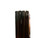 Vintage English fox hunt black lacquered four-panel folding screen room divider close up damage view