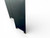 Vintage English fox hunt black lacquered four-panel folding screen room divider close up back bottom view 2
