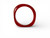 DINOSAUR DESIGNS red orange chunky resin translucent bangle organic AUSTRALIA