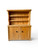 Vintage wooden kitchen hutch dresser apprentice teddy doll child miniature 1980's front view