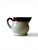 Vintage MCCOY two-tone brown cream stoneware jug creamer pitcher 1970's JAPAN side view