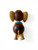 Vintage GOULA wooden elephant circus figurine felt toy hand carved 1970's SPAIN back view