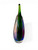 Vintage MURANO purple blue green Sommerso art vase tear drop 1960's ITALY side view