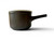 Vintage FLAME CHEF floral stoneware ceramic sauce pan pot proof 1970's JAPAN side view