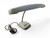 Vintage DAYDREAM Statesman grey desk lamp light gooseneck 1950's AUSTRALIA front side view