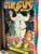Vintage KOJI MURAI circus dancing clown music box drawer activated 1970's JAPAN close up view