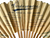 Antique HIRDARAMANI Japanese advertising fan Fort Colombo Sri Lanka 1910's JAPAN close up view
