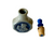 Vintage POSCHL-SCHMALZLER Landshut/Bay stoneware snuff bottle 1970's GERMANY top view
