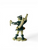Vintage BRITAINS HERALD Robin Hood white figure model plastic 1950's HONG KONG back view