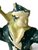 Vintage BRITAINS HERALD Robin Hood white figure model plastic 1950's HONG KONG close up view