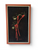 Vintage MARTINUS Aboriginal kangaroo paw botanical painting 1960's AUSTRALIA main view