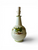 Vintage SALON OF DISTINCTION ceramic hand painted table lamp FZR 1960's ITALY front view