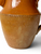 Antique BENDIGO POTTERY brown 1pt Langley Ware coffee pot jug 1920's AUSTRALIA close up view